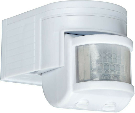 VK Lighting Ενσύρματος Αισθητήρας Κίνησης Εμβέλειας 12m