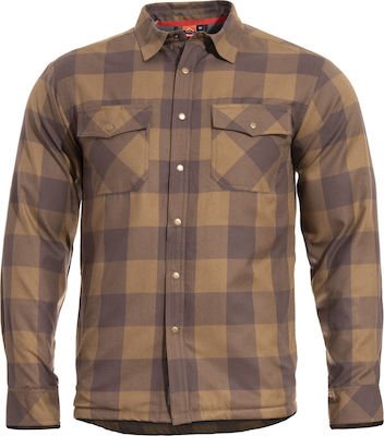 Pentagon Drifter Flannel Jagdhemd Drifter Flanell Braun