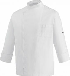 Egochef Σακάκι Σεφ 100% Microfiber Ανδρικό Λευκ...