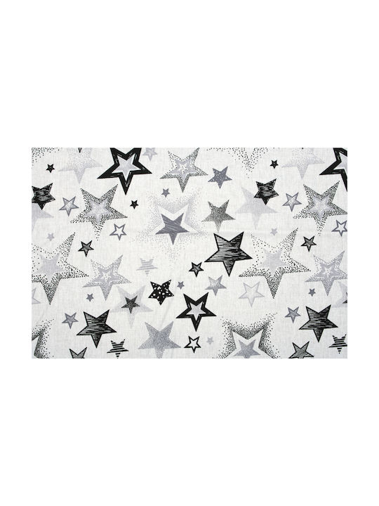 Dimcol Star Baby Sheet Cradle Cotton 120 Grey 8...