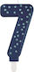 Legami Milano Candle Happy Number 7 Blue