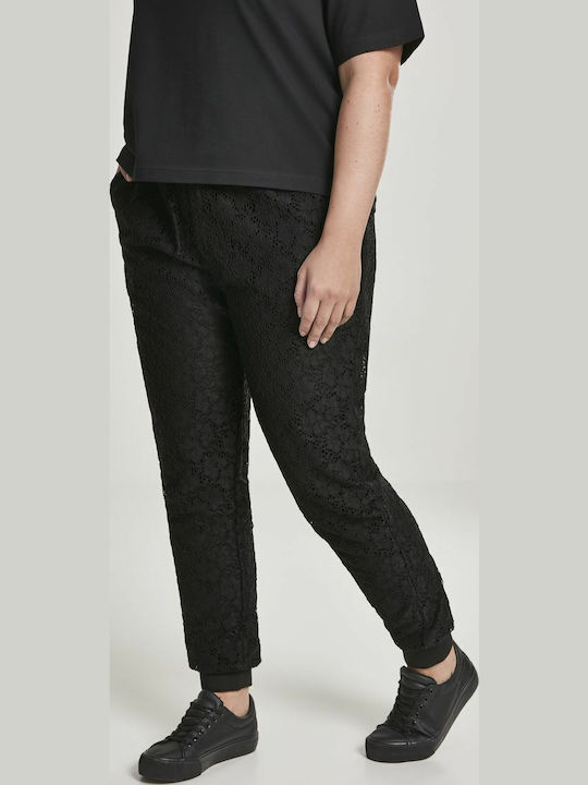 Pantaloni de Trening cu elastic Negru