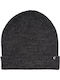 Beanie Unisex Σκούφος Πλεκτός σε Γκρι χρώμα