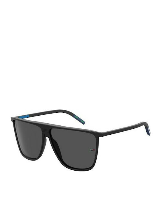 Tommy Hilfiger Мъжки Слънчеви очила с Черно Пластмасов Рамка и Черно Леща TH0028/S 003/IR