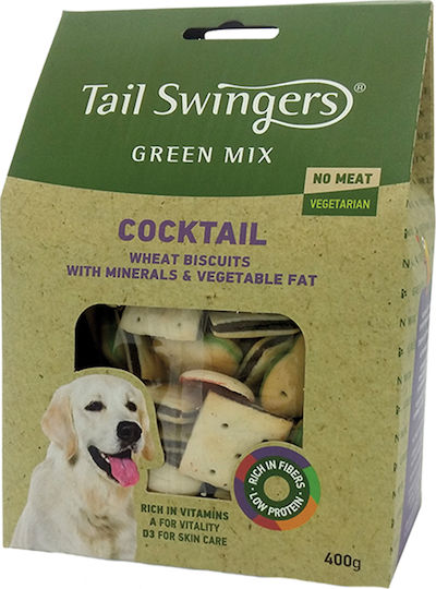 Pet Interest Tail Swingers Gourmet Mix Party Μπισκότο Σκύλου με Δημητριακά και Κρέας 400gr