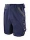 Result Reflective Work Shorts Blue R311X