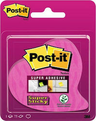 3M Post-It Post-it Notes Pad Cube 75 Sheets Pink 7.6x7.6cm