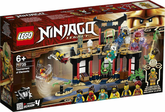 Lego Ninjago: Legacy Tournament of Elements Temple για 6+ ετών