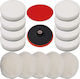 vidaXL Set Accesorii Lustruire Discuri de polizare 180mm 14buc