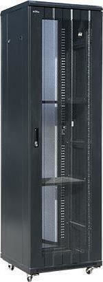 A-LAN Cu picioare Cabină Rack 42U Negru SS-42U-600-600-01-C