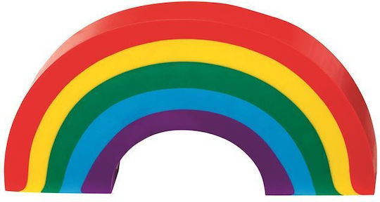 Moses Eraser for Pencil and Pen Rainbow 11x5.5x2cm 1pcs