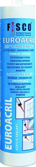 Fisco Euroacril Acrylic Mastic Black 280ml