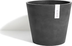 Ecopots Amsterdam Dark Grey Pot Plastic