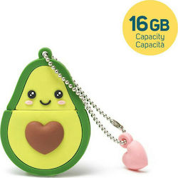 Legami Milano Avocado 16GB USB 3.0 Stick Mehrfarbig