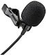Ezra MP06 Condenser (Small Diaphragm) Microphone 3.5mm Πέτου, Clip On for Camera