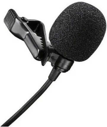 Ezra MP06 Condenser (Small Diaphragm) Microphone 3.5mm Πέτου, Clip On for Camera