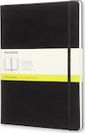 Moleskine Notebook with Blank Pages and Elastic Black QP092EN