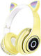 P39M Cat Ear Led Wireless Kinder Am Ohr Kopfhör...