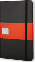 Moleskine Notebook Ruled with Elastic Black