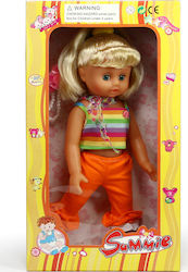 Avra Toys Baby-Puppe mit Orange Hose 32 cm