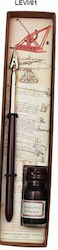 Francesco Rubinato Calligraphy Pen Brown Wooden