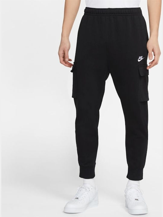Nike Sportswear Pantaloni de trening cu elastic Fleece Negru