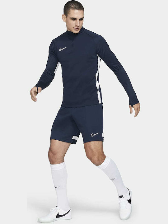 Nike Academy Knit Soccer Αθλητική Ανδρική Βερμούδα Dri-Fit Navy Μπλε