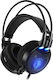 Sades Octopus Plus Over Ear Gaming Headset (USB)