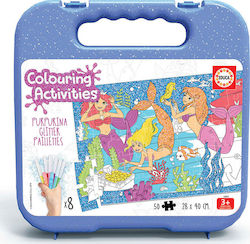 Παιδικό Puzzle Glitter Little Mermaids 50pcs για 3+ Ετών Educa