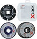 Bosch Kit X-Lock Cutting Disc Metal Hole Diameter 125mm 5pcs