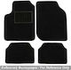 Race Axion Set Covorașe Față și Spate 4buc din Covor pentru Mitsubishi Carisma 1999-2004 Negre