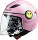 LS2 FF602 Funny Kids Jet Helmet ECE 22.05 800gr Pink