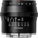 TTArtisan Crop Φωτογραφικός Φακός 50mm F1.2 APS-C Telephoto για Fujifilm X Mount Μαύρος