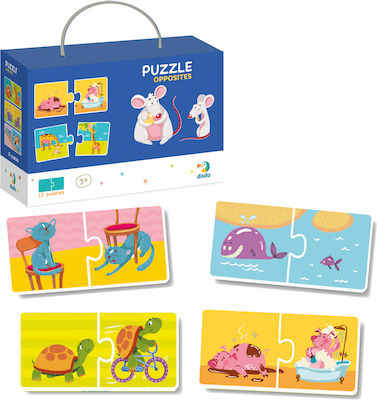 Kids Puzzle Μαθαίνω τα Αντίθετα 24pcs Dodo