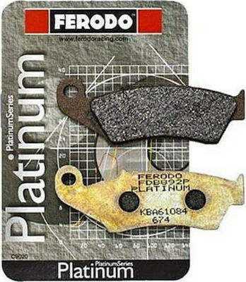 Ferodo Front Pads Τακάκια Εμπρός Platinum Honda Transalp XLV 650