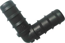 Agrodomi GF0010 L-Typ-Bewässerungsrohrverbinder 20mm Agrodomi GF0010 L-Typ-Bewässerungsrohrverbinder 20mm