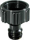 Elgo BSP 540800.0032 Ρακόρ Βρύσης με Θηλυκό Σπείρωμα 25.4mm Μαύρο