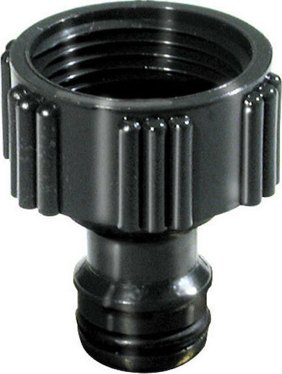 Elgo BSP 540800.0032 Ρακόρ Βρύσης με Θηλυκό Σπείρωμα 25.4mm Μαύρο