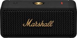 Marshall Emberton 1005696 Waterproof Bluetooth Speaker 20W with Battery Life up to 20 hours Black Brass