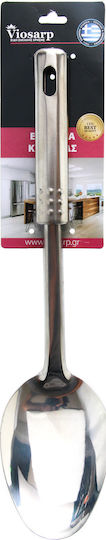 Viosarp Rieche Servierlöffel Ragu Rostfreier Stahl Silber 34cm
