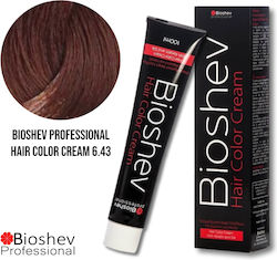 Bioshev Professional Haarfärbemittel 6.43 Dunke...