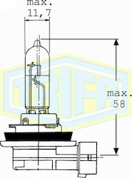 Auto Gs Trifa 2009 Lamp H9 Halogen