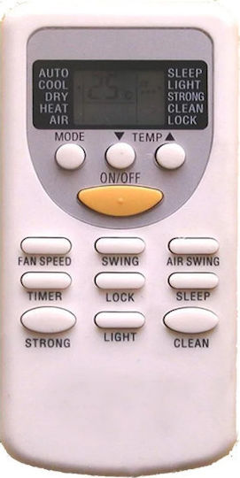 Chigo F&U ZH/JT-03 ZH/JT-01 Air Conditioner Remote Control