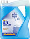 Mannol G11 Coolant Kühlmittel für den Kühler Auto G11 -30°C Blau Farbe 5Es