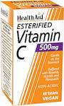 Health Aid Esterified Vitamin C Βιταμίνη για Ενέργεια & Ανοσοποιητικό 500mg 60 ταμπλέτες