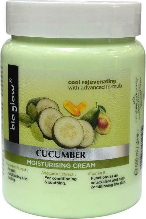 Bio Glow Cucumber Moisturising Cream 500ml Skroutz.gr