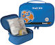 Travelsafe First Aid Kit 9.5 x 13 cm Polyester Blue 24-Piece First Aid Bag with Equipment
