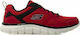 Skechers Track Scloric Bărbați Pantofi sport Alergare Roșii