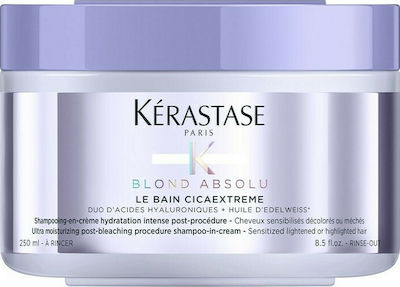 Kerastase Blond Absolu Le Bain Cicaextreme Shampoos Color Maintenance for Coloured Hair 250ml