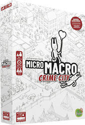 Pegasus Spiele Joc de Masă MicroMacro: Crime City pentru 1-4 Jucători 10+ Ani 59060E